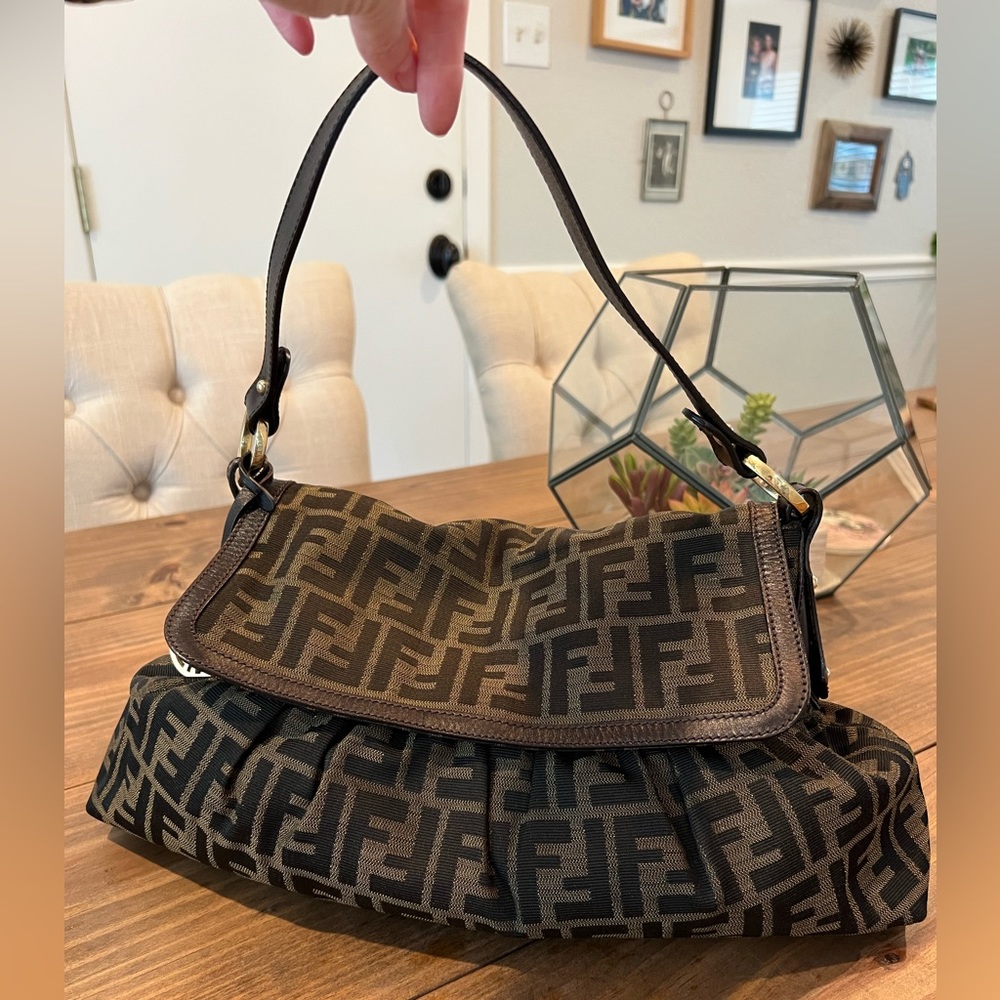 Fendi Zappa Chef large in great condition! No fabric, stitch or leather damage